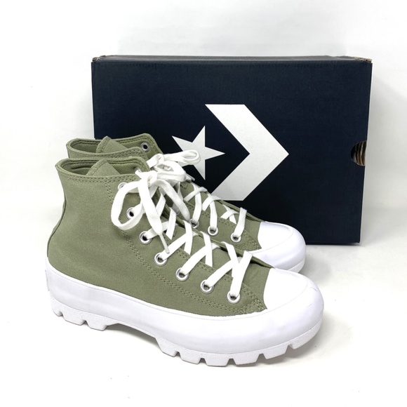 Converse Chuck Taylor Lugged High Top Light Field Sirplus Platform Women 571114C - Picture 6 of 10